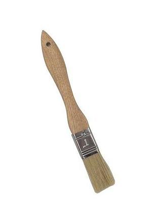 Кисточка пекарская с натуральной щетиной l 20 см ( шт ).aba-opt