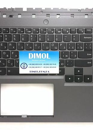 Передняя панель lenovo legion 5 pro 16ach6h, r9000p, y9000p серый