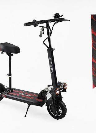 Электросамокат corso bs-90711 best scooter 800w-48v-15ah 18650 li-ion шины 10"/10" купить дешево в украине