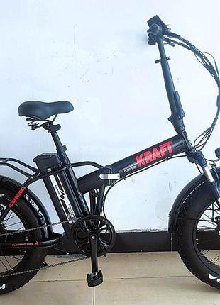 Электровелосипед corso kraft 500w-48v-15 ah lition шины 20"/20" купить дешево в украине