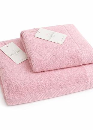 Полотенце maison dor artemis pink микрокоттон 50-100 см розовое