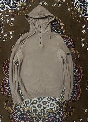 Вязаний светр barbour vintage international