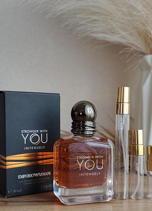 Оригинальн! giorgio armani stronger with you intensely eau de parfum