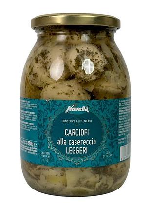 Артишоки novella по-домашнему легкие carciofi alla casereccia leggeri, 980 г