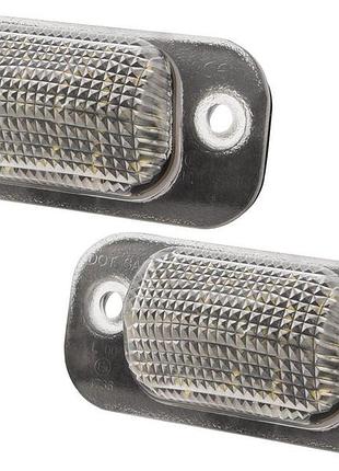 Led подсветка номера номерного знака seat cordoba ibiza ii vw golf iii h/b cabrio polo iii classic variant