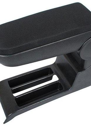 Vw polo iv 9n 01-09 підлокітник чорна тканина + монтажний комплект