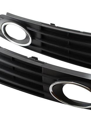 Заглушки в передний бампер audi a4 b8 08-11 autoparts