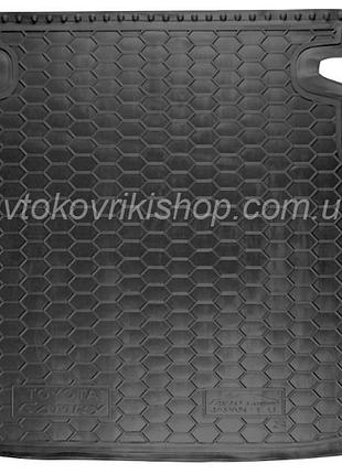 Резиновый коврик багажника toyota camry xv40 2006-2011 (европа / япония 2.4l) avto-gumm