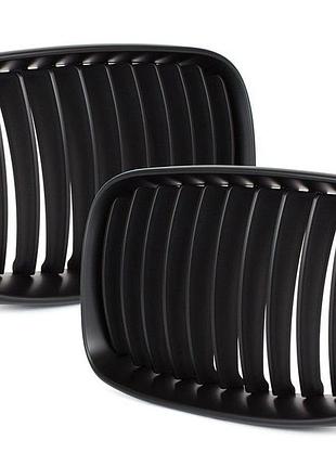 Ноздри решетка радиатора bmw 1 e81 e82 e87 e88 07-11 black mat