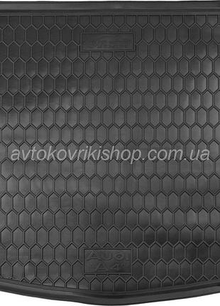 Резиновый коврик багажника audi a4 b6 2000-2004 (седан) avto-gumm