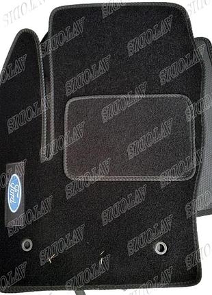 Ворсовые коврики ford focus i 1998-2004 vip beltex