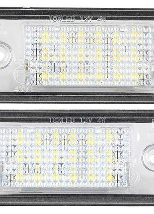 Подсветка номера номерного знака audi a3 a4 a6 a8 q7 лед led