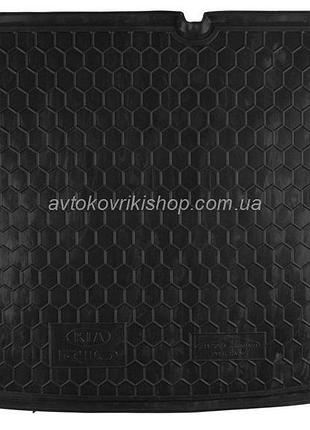 Резиновый коврик багажника kia rio 2011- (седан) avto-gumm
