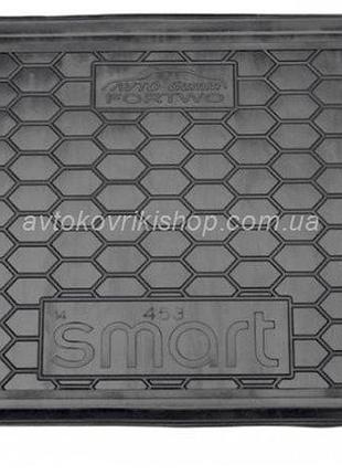 Резиновый коврик багажника smart fortwo 453 2014- avto-gumm