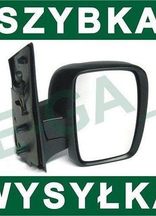 Зовнішнє дзеркало fiat scudo ii 07-16 мкпп, чорне, праве