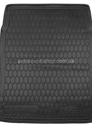 Резиновый коврик багажника mercedes-benz w222 s 2013- (без регулировки сидений) avto-gumm