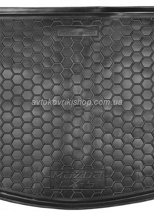 Резиновый коврик багажника mazda cx-5 2011- avto-gumm