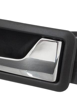 Audi 80 b3 86-91 ручка передніх внутрішня дверей чорна + хром права