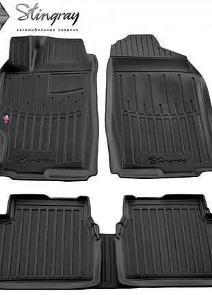 Резиновые 3d коврики в салон на mazda 6 (gg / gy) 2002-2008 stingray