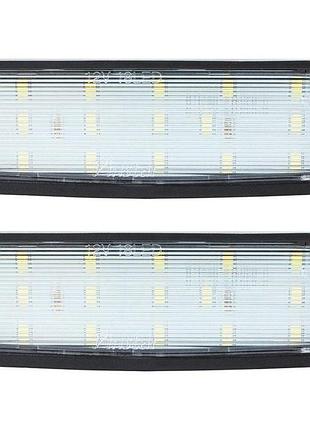 Led подсветка номера номерного знака toyota auris ii rav4 iii