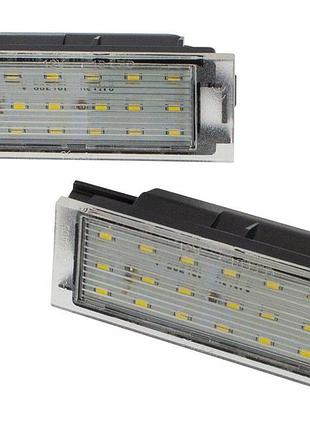 Подсветка номера номерного знака opel movano a b vivaro b led лед 265108474r 8200480127 4159062300