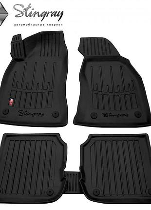 Резиновые 3d коврики в салон на audi a6 (c5) 1997-2004 stingray