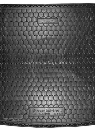 Резиновый коврик багажника mercedes-benz x164 gl 2006- avto-gumm