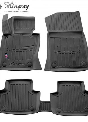 Гумові 3d килимки в салон на bmw x3 (e83) 2004-2010 stingray