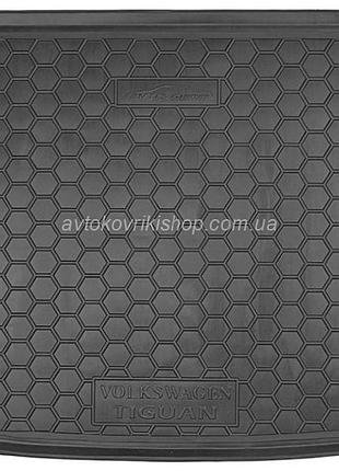 Резиновый коврик багажника volkswagen tiguan 2007- avto-gumm