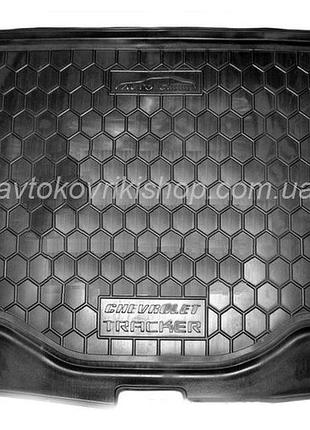 Гумовий килимок багажника chevrolet tracker 2013- avto-gumm