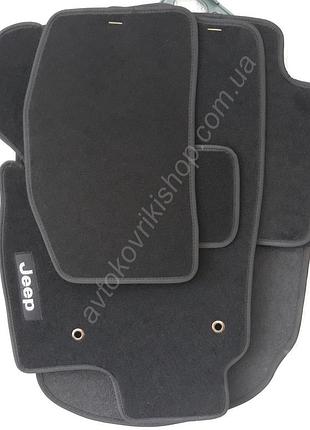 Ворсовые коврики jeep cheeroke 2001-2008 ciac gran