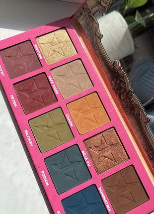 Палетка теней jeffree star androgyny