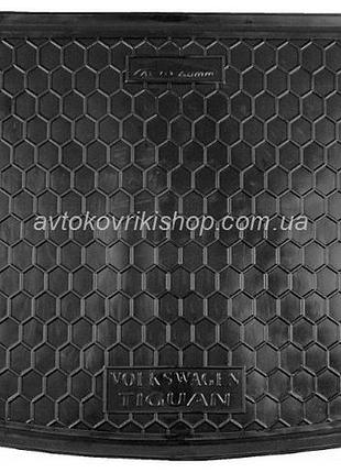 Резиновый коврик багажника volkswagen tiguan 2016- avto-gumm