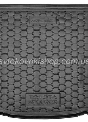 Резиновый коврик багажника toyota auris 2012- avto-gumm