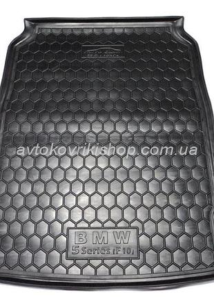 Резиновый коврик багажника bmw 5 f10 2010- (седан) avto-gumm
