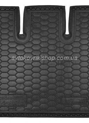 Гумовий килимок багажника mercedes-benz viano (w639) (long) 2003-2014 avto-gumm