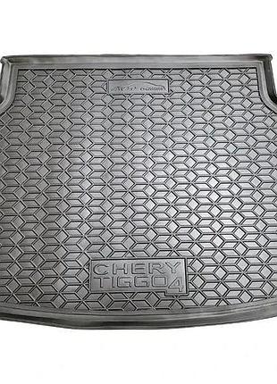 Резиновый коврик багажника chery tiggo 4 2018- avto-gumm