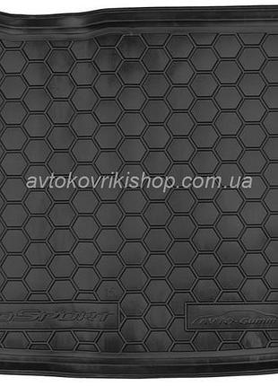 Резиновый коврик в багажник ford ecosport 2015- avto-gumm