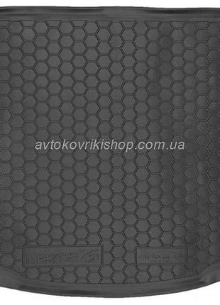 Резиновый коврик багажника mazda 6 2003- (седан) avto-gumm