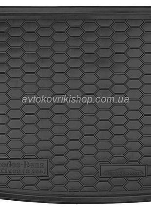 Гумовий килимок багажника mercedes-benz x156 gla 2014- avto-gumm