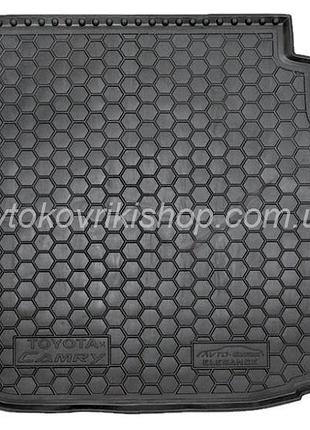 Гумовий килимок багажника toyota camry xv50 2011- (сomfort) avto-gumm
