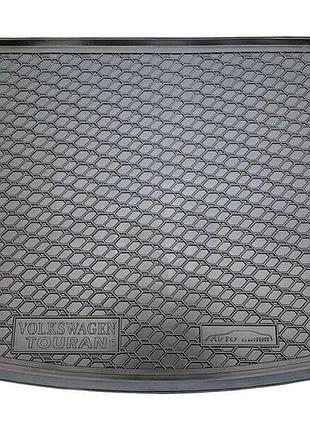 Коврик багажника volkswagen touran 2016- (7 мест) avto-gumm