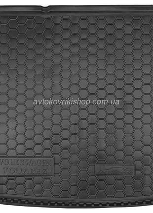 Резиновый коврик багажника volkswagen touareg 2002- avto-gumm
