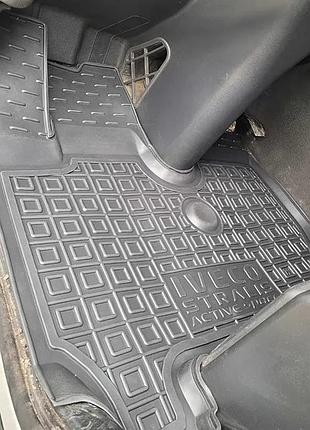 Коврики в салон iveco stralis active space 2012-2016 avto-gumm