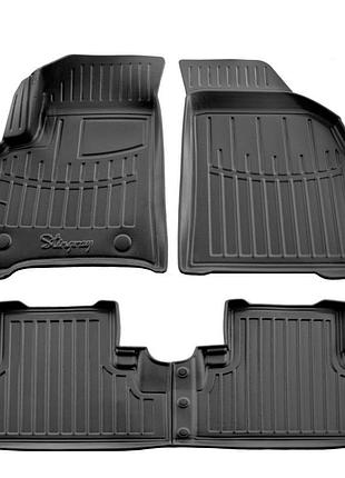 Гумові 3d килимки в салон на chevrolet tacuma 2000-2008 stingray