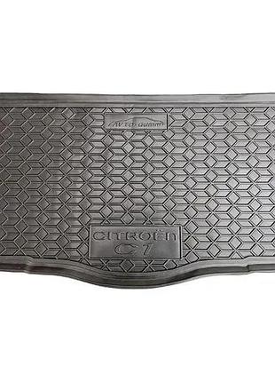 Гумовий килимок багажника citroen c1 2014- avto-gumm