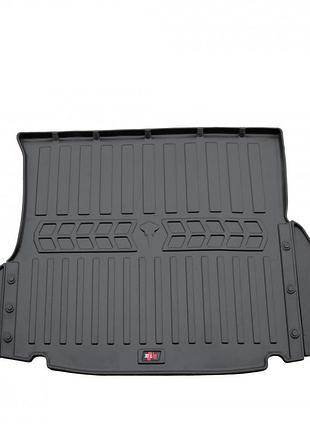 Резиновый 3d коврик в багажник на toyota prius (zhw30) 2009-2015 stingray