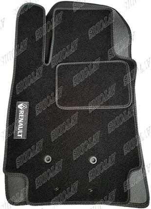 Ворсові килимки renault koleos акпп (5 мест) 2008- vip beltex