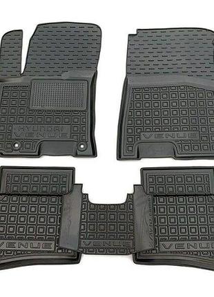 Автокилимки в салон hyundai venue 2020- avto-gumm