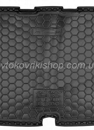 Резиновый коврик багажника peugeot bipper 2008- avto-gumm